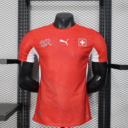 Maillot Suisse Domicile version joueur Coupe du Monde 2026