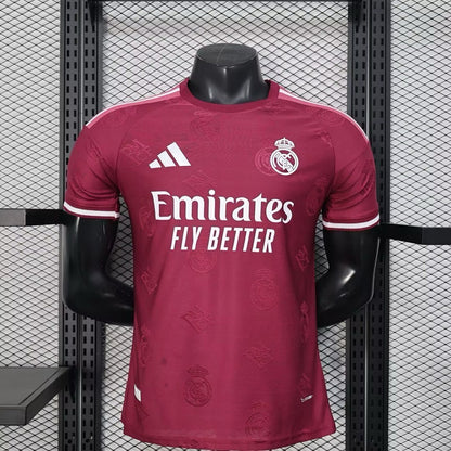 Maillot Real Madrid Concept Bordeaux Version Joueur 2026