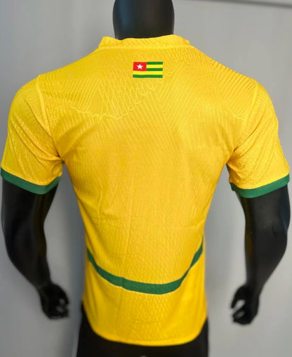Maillot Togo Concept jaune et vert Version Joueur 2025/2026
