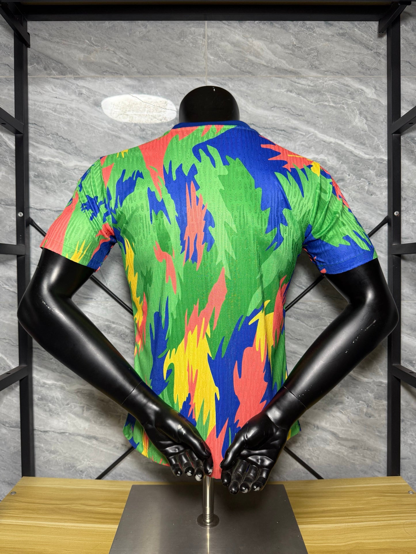 Camiseta de jugador de camuflaje de Brasil 2025/2026