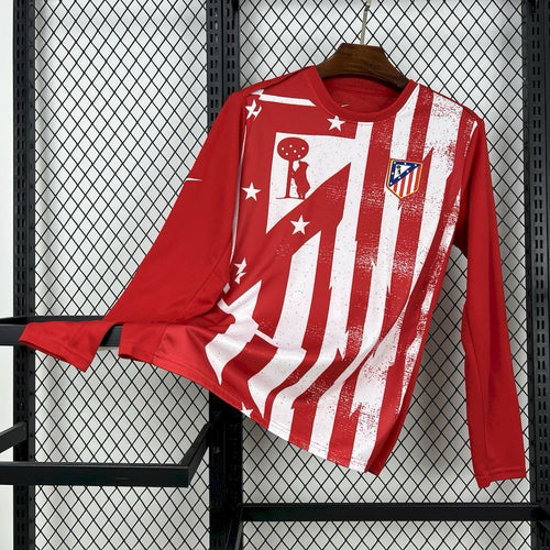 Maillot Atlético Madrid Entrainement manches longues rouge 2025/2026
