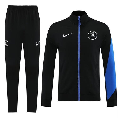 Black Chelsea tracksuit 2025/2026