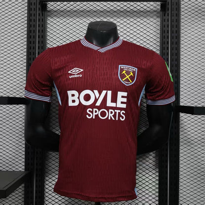 Maillot West Ham Domicile version joueur 2025/2026