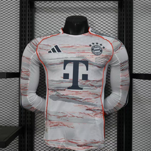 Maillot FC Bayern Munich extérieur manches longues version joueur 2025/2026