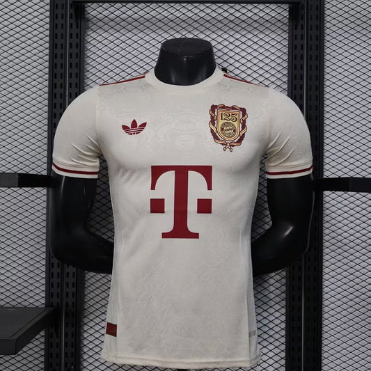 Maillot FC Bayern Munich 125 ans blanc 2025/2026