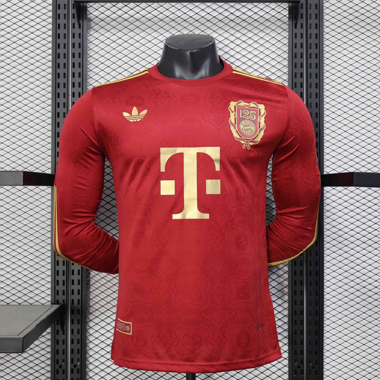 Maillot FC Bayern Munich 125 ans manches longues 2025/2026