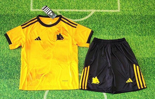 AS Roma Home Kit for Kids 2025/2026
