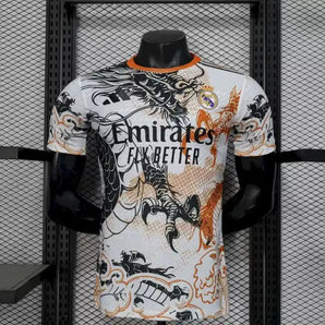 Real Madrid Dragon White Version Joueur 2025/2026