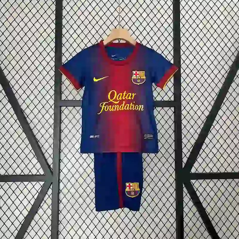 Kit Enfant FC Barcelone Domicile Retro 2012/2013