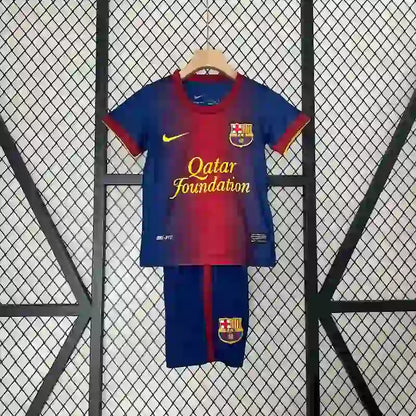 Kit Enfant FC Barcelone Domicile Retro 2012/2013