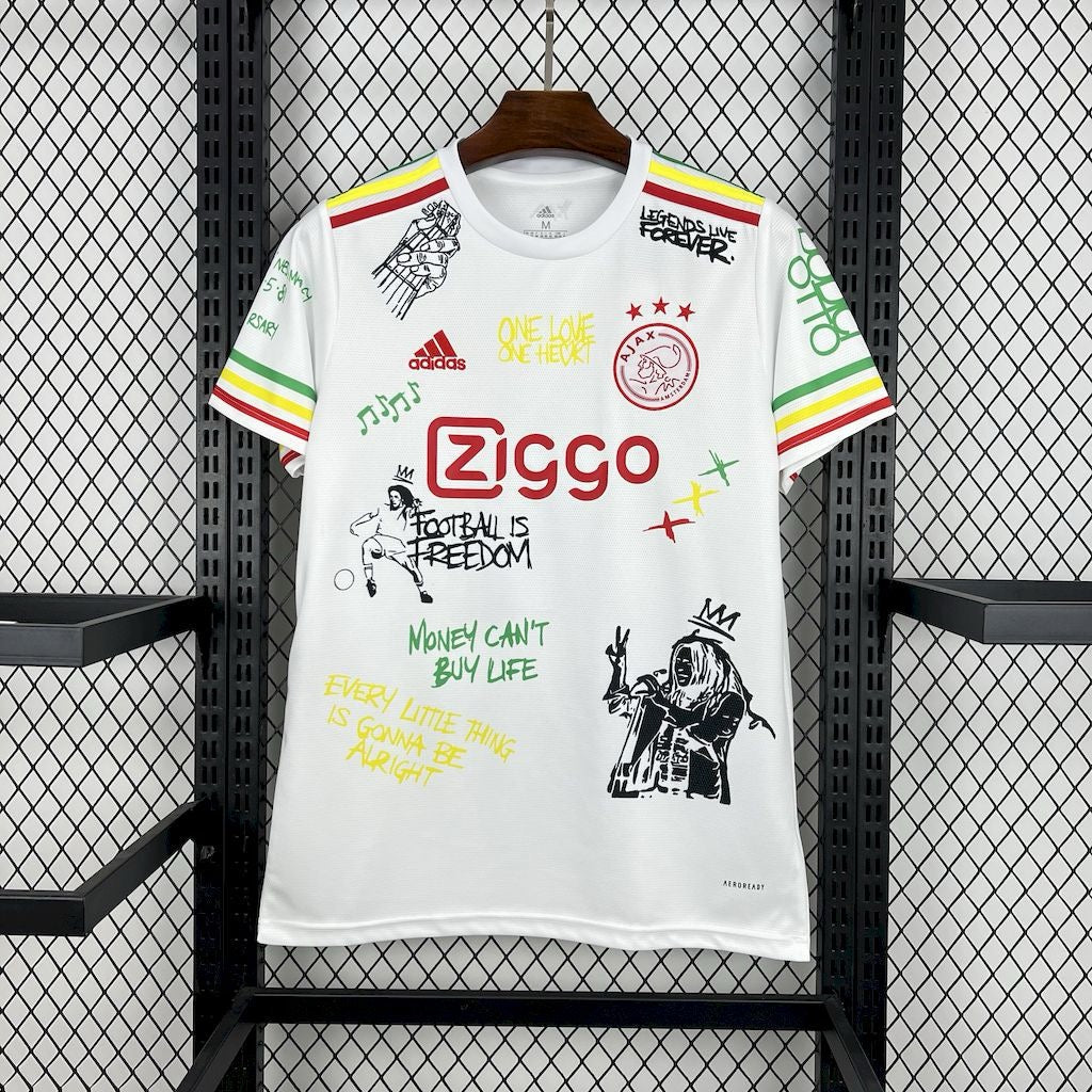 Ajax Amsterdam Bob Marley 2025/2026 - Domicile / S - Vêtements de sport