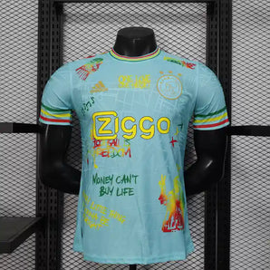 Ajax Amsterdam Bob Marley Vert Version Joueur 2025/2026 - Vêtements de sport