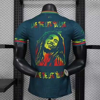 Ajax Amsterdam Bob Marley Vert Version Joueur 2025/2026 - Vêtements de sport