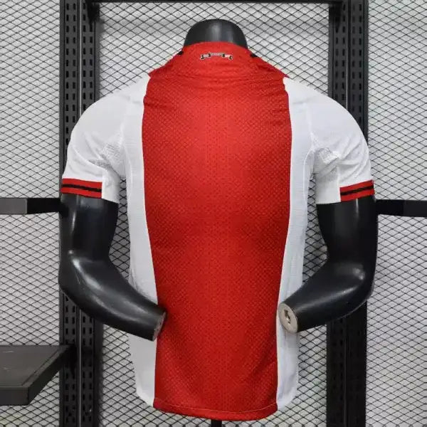 Ajax Amsterdam Domicile Version Joueur 2025/2026 - Vêtements de sport