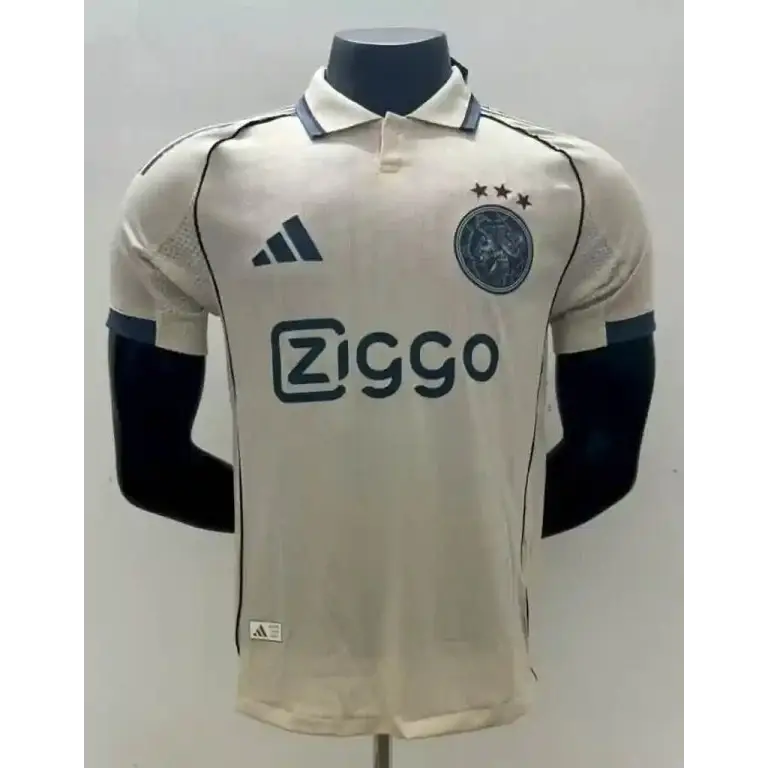 Ajax Amsterdam Version Joueur Extérieur 2 2025/2026 Vêtements de sport
