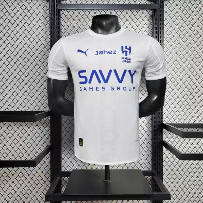 Al-Hilal SC Extérieur Version Joueur Blanc 2025/2026 - Vêtements de sport