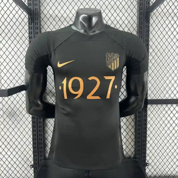 Al-Ittihad Noir/Doré Version Joueur 2025/2026 - Vêtements de sport