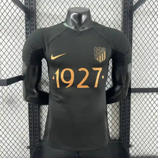 Al-Ittihad Noir/Doré Version Joueur 2025/2026 - Vêtements de sport