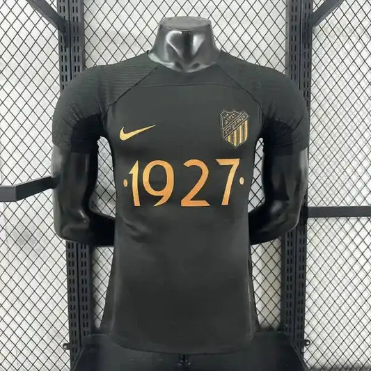 Al-Ittihad Noir/Doré Version Joueur 2025/2026 - Vêtements de sport