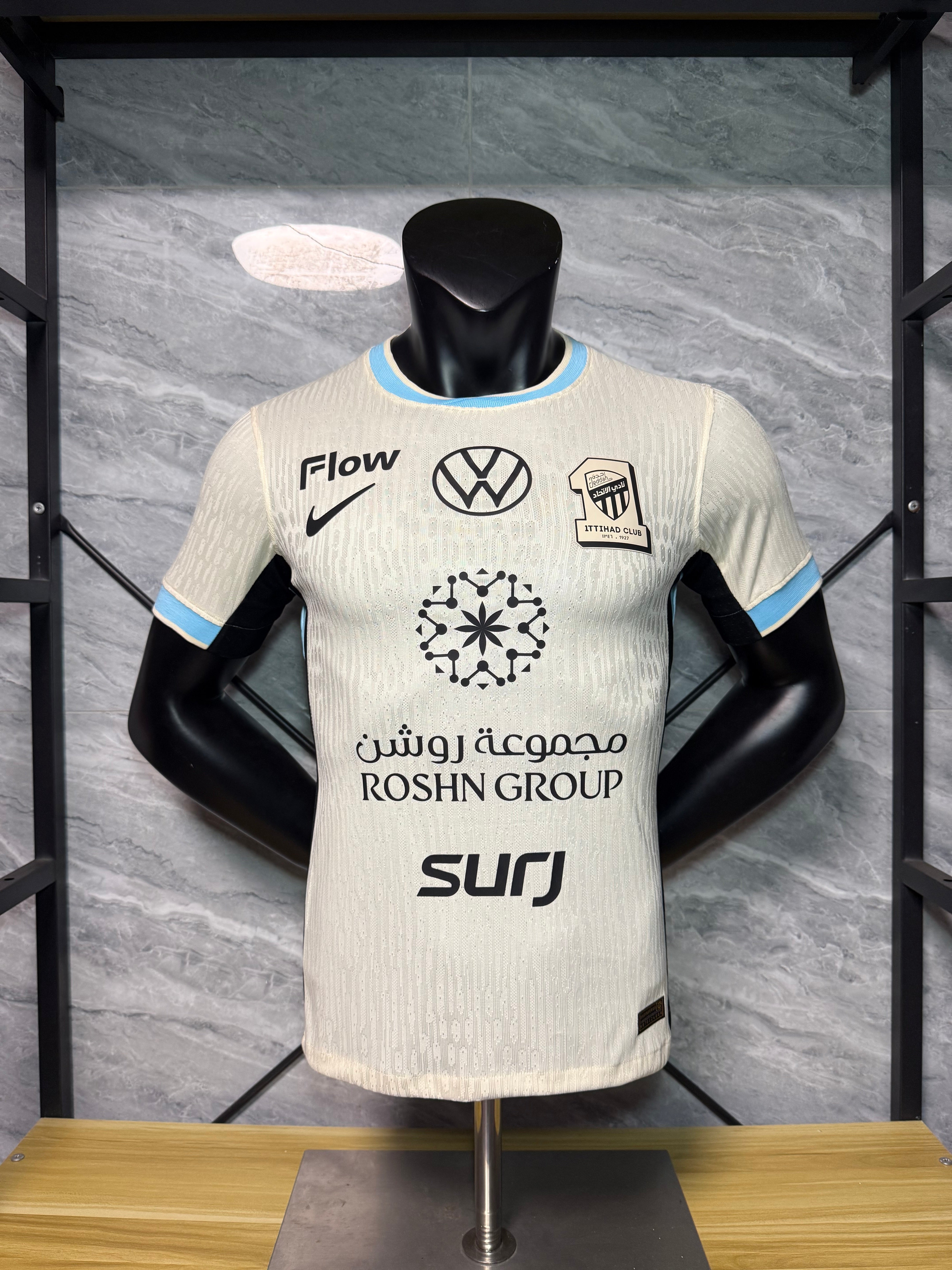 Al Ittihad Version Joueur 2025/2026 Vêtements de sport