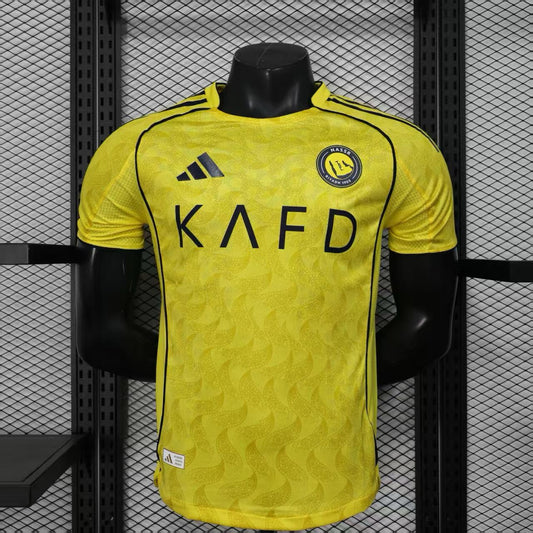 Al-Nassr Domicile Version Joueur 2025/2026 - Vêtements de sport