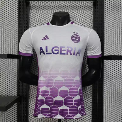 Algérie Blanc/Violet Version Joueur 2025/2026 - Vêtements de sport