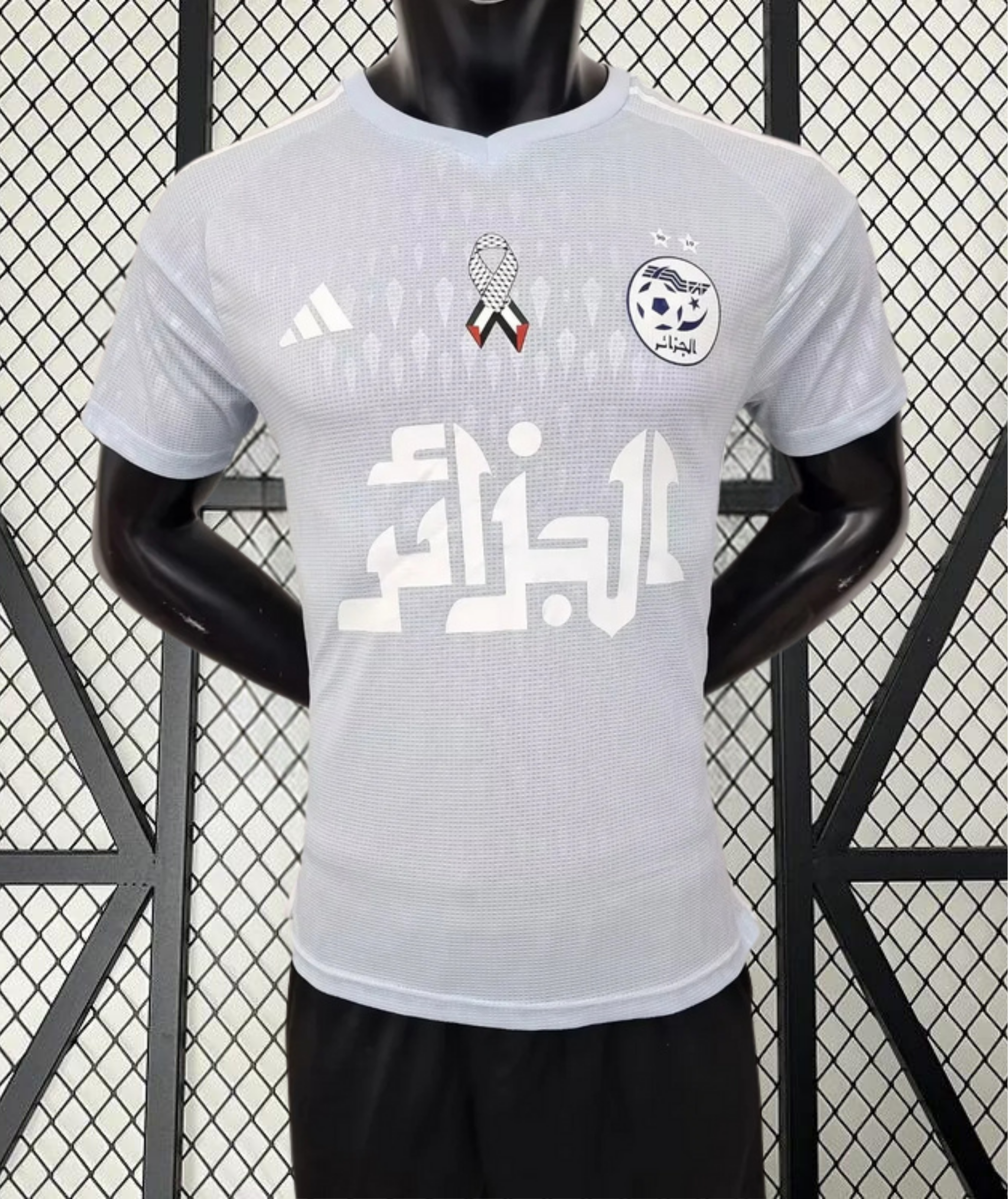 Algérie Concept Dz Palestine Gris 2024 - Dz Palestine Gris (Version Joueur) / S - Vêtements de sport