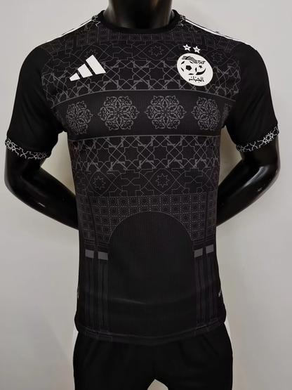 Algérie Concept Noir Version Joueur 2024/2025 - Vêtements de sport