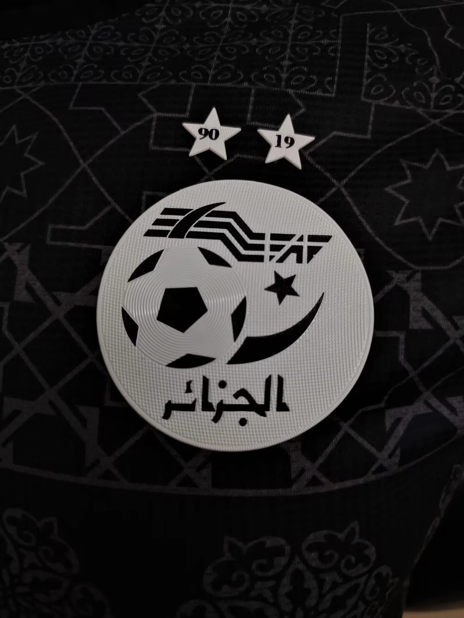 Algérie Concept Noir Version Joueur 2024/2025 - Vêtements de sport