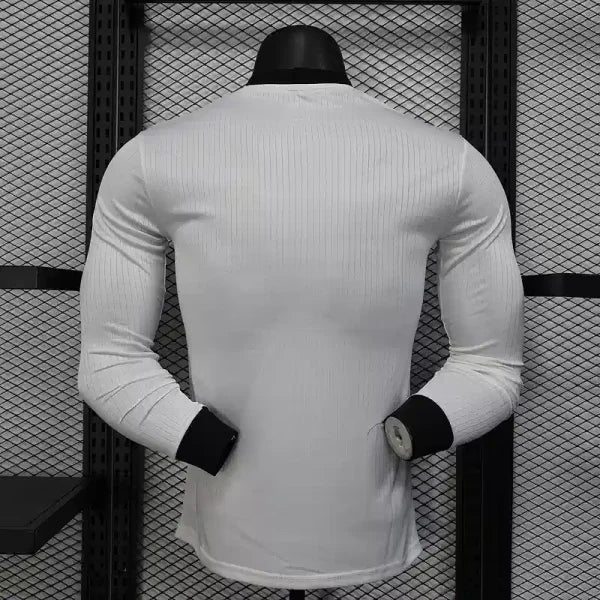 Allemagne Edition 125th Manche Longue Blanc Version Joueur 2025/2026 - Vêtements de sport