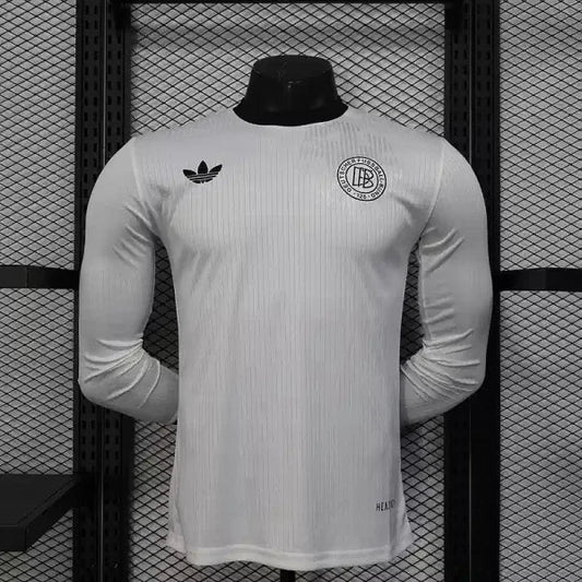 Allemagne Edition 125th Manche Longue Blanc Version Joueur 2025/2026 - Vêtements de sport