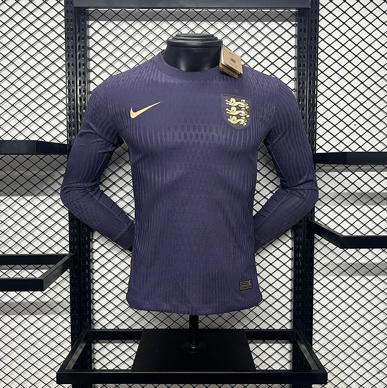 Angleterre Extérieur Euro2024 - Version Joueur manches longues ( + 7€) / S - Vêtements de sport