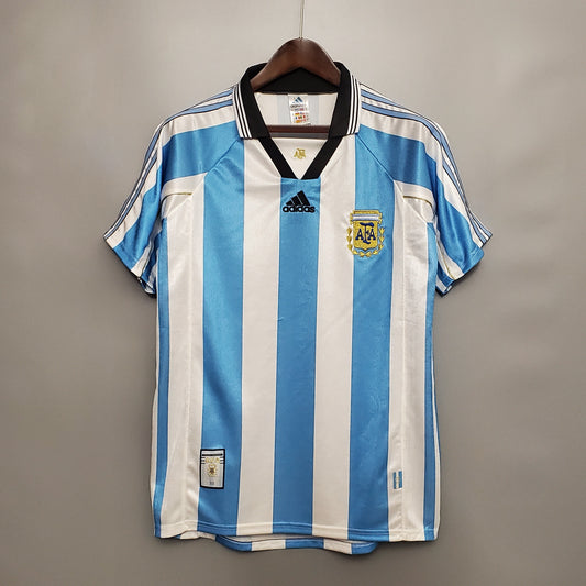 Argentine Domicile Retro 1998 - Domicile / S - Vêtements de sport