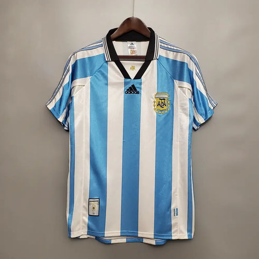 Argentine Domicile Retro 1998 - Domicile / S - Vêtements de sport