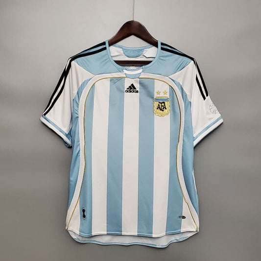 Argentine Domicile Retro 2006 - Domicile / S - Vêtements de sport