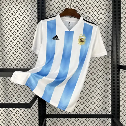 Argentine Domicile Retro 2018 - Vêtements de sport