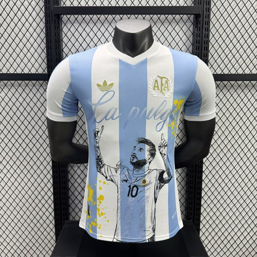 Argentine Domicile Version Joueur Edition Messi - Vêtements de sport
