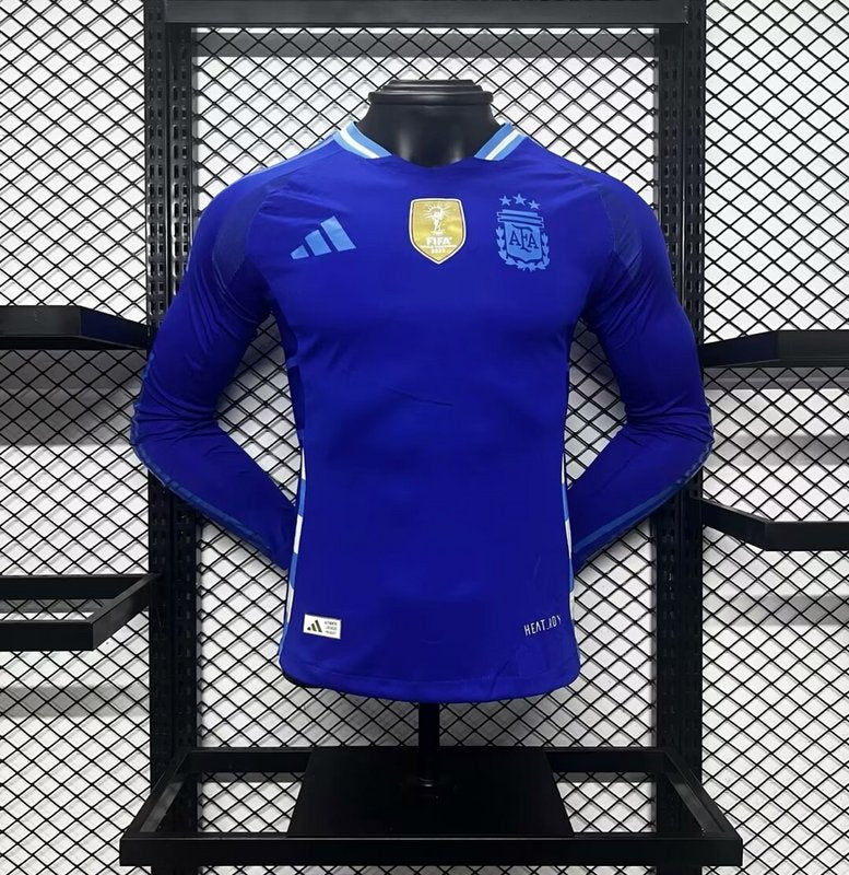 Argentine Extérieur Copa America 2024 - Version Joueur ( + 5€) / S - Vêtements de sport