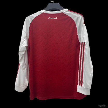 Arsenal Domicile Manches Longues 2025/2026 - Vêtements de sport