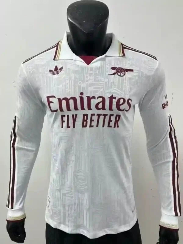 Arsenal Exterieur 2 Manches Longues Version Joueur 2025/2026 Vêtements de sport
