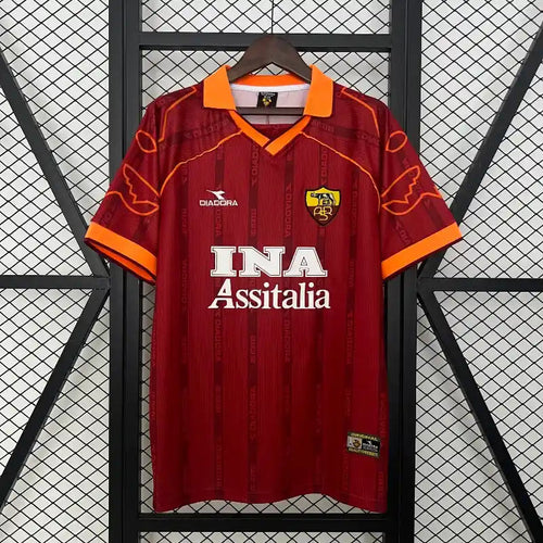 AS Roma Domicile Retro 1990/2000 - Vêtements de sport