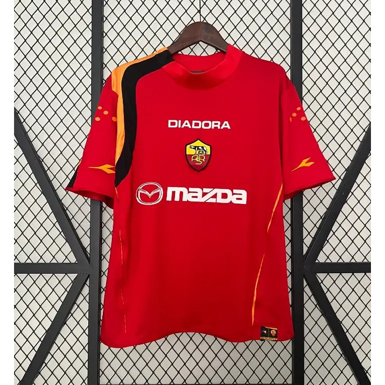 AS Roma Domicile Retro 2004/2005 - Domicile / S - Vêtements de sport