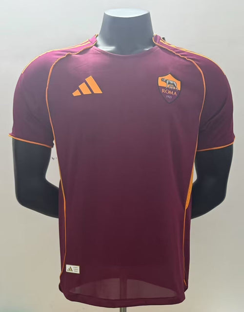 AS Roma Domicile Version Joueur 2025/2026 - Vêtements de sport