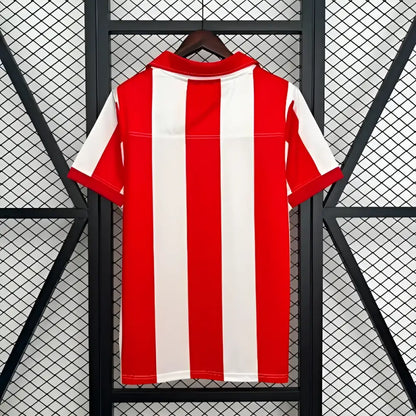 Atletico Madrid Maillot Retro Rouge/Blanc Version Joueur 2003/2004