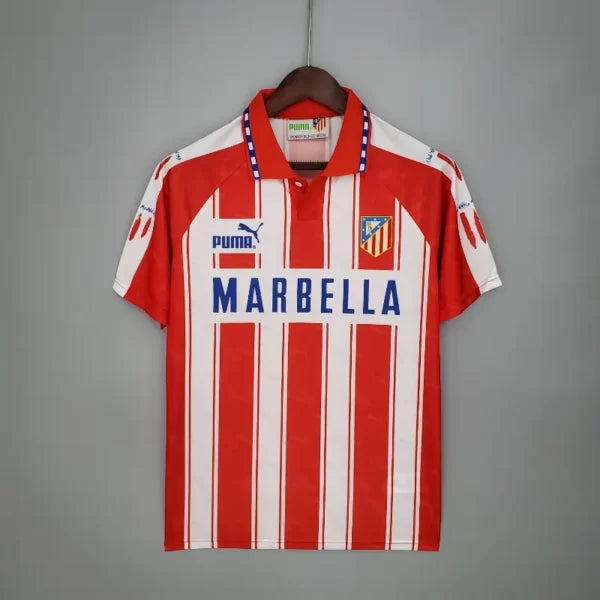 Atlético Madrid Domicile Retro 1994/1995 - Vêtements de sport