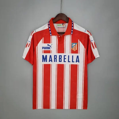 Atlético Madrid Domicile Retro 1994/1995 - Vêtements de sport