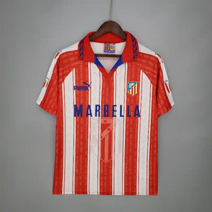 Atlético Madrid Domicile Retro 1995/1996 - Vêtements de sport
