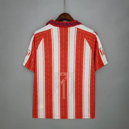 Atlético Madrid Domicile Retro 1995/1996 - Vêtements de sport
