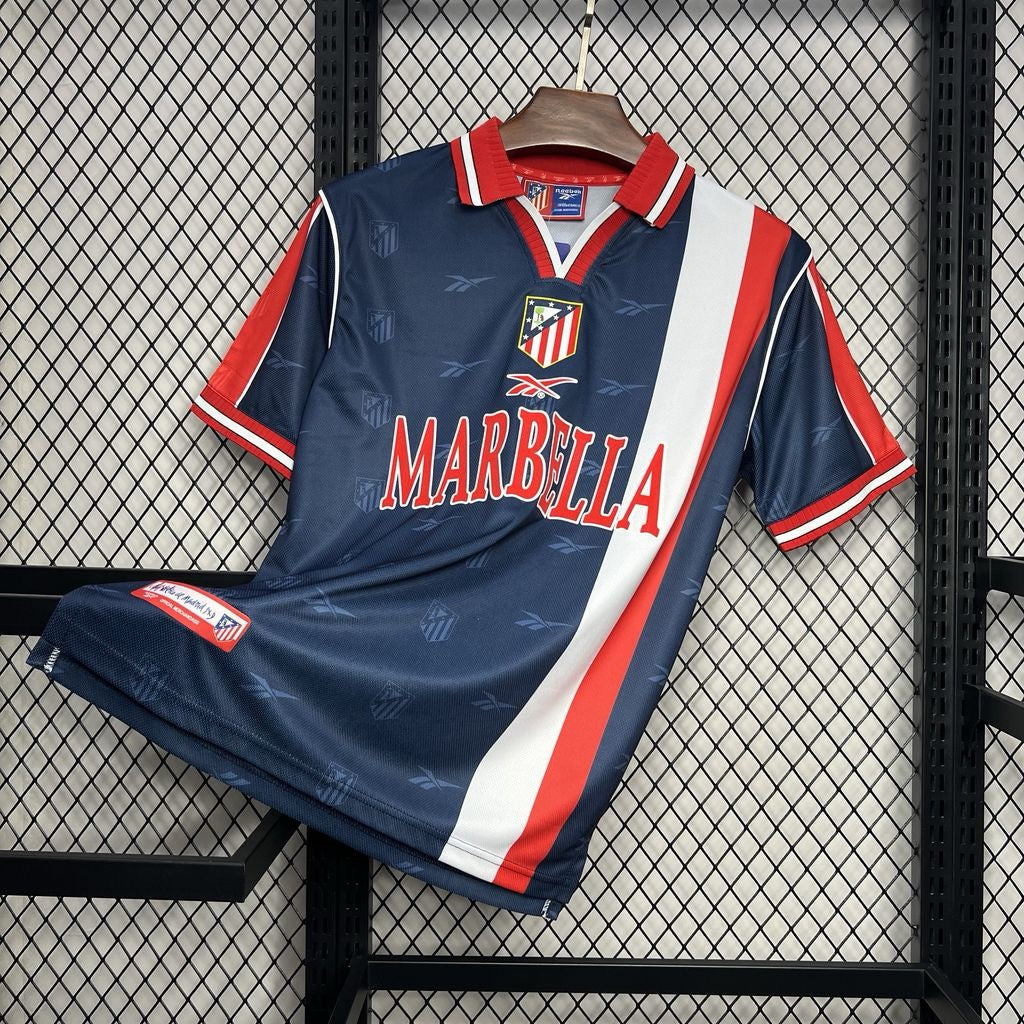 Atlético Madrid Extérieur Retro 1998/1999 - Extérieur Retro / S - Vêtements de sport