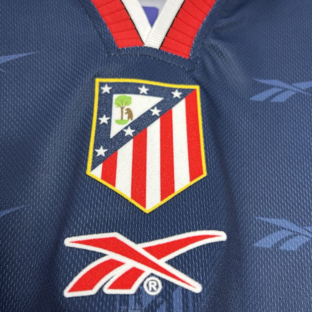 Atlético Madrid Extérieur Retro 1998/1999 - Vêtements de sport